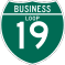 Description: Business Loop 19 route marker