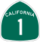 Description: California route marker