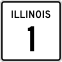 Description: Illinois route marker
