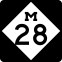 Description: Michigan route marker