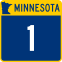 Description: Minnesota route marker