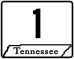 Description: Tennessee route marker