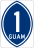 Description: Guam route marker